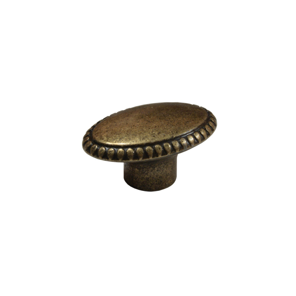 Ручка-кнопка 1148, старая бронза 