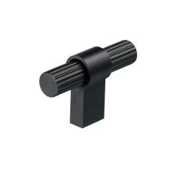 Ручка-кнопка ASTREA, алюминий, золото браш Т-образная