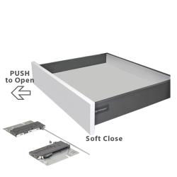 Комплект ящика Unihopper Magic Box H80, 500мм С доводчиком и системой Push to open