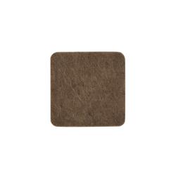 Подпятник войлочный 4х4 см (10шт) WEISS-A4040, цвет коричневый, Турция