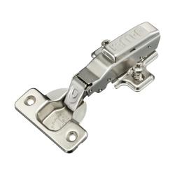 Петля MF Prima Top 2D, 45 мм, Clip-on, накладная с доводчиком, мягкий ход, никель, евровинт, H=2