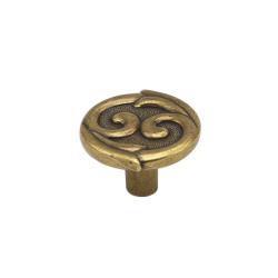 Ручка-кнопка H61, античная бронза 