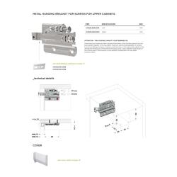 Подвеска усиленная 704.15.Z1.VI.SX  левая R, CAMAR Установочные размеры