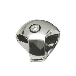 Соединение двойное левое R-6 SX, хром, гальваника ALBA