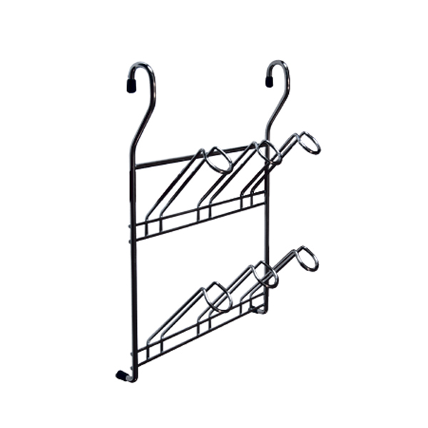 Полка для стаканов CWJ229-2 ALBA 240x100x340мм Черный матовый 