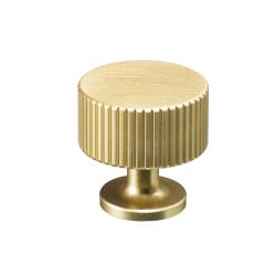 Ручка-кнопка ASTREA, алюминий, золото браш