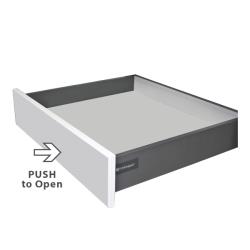 Комплект ящика Unihopper Magic Box Push to open H80, 450мм без рейлинга