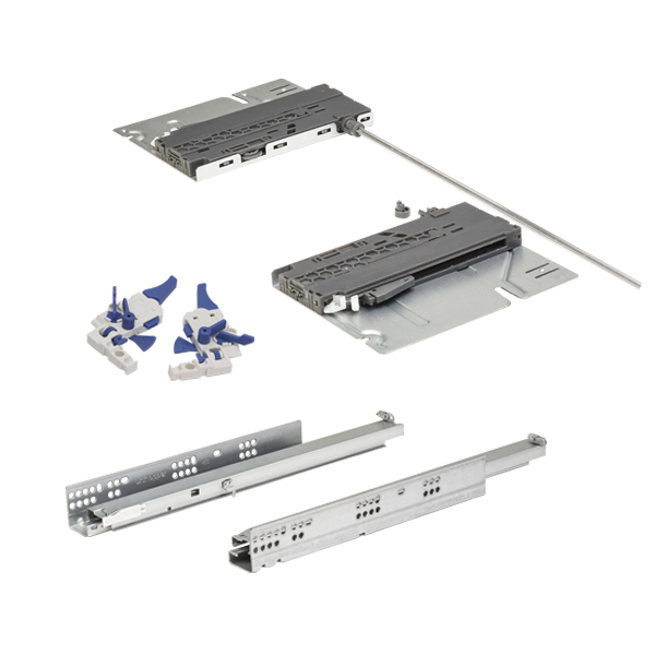 Направляющая скрытого монтажа с доводчиком. Unihopper magic box 400мм. , 3 ур. Направляющие blum tandem. Направляющие gtv modern slide 400.