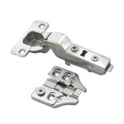 Петля MF Prima Top 3D, 52 мм, Clip-on, вкладная с доводчиком, мягкий ход, никель, в сборе