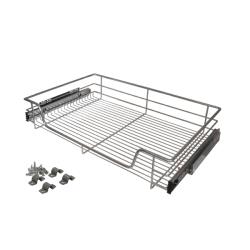 Корзина 800мм PTJ007A ALBA  765х425х140мм, с крепл.фасада