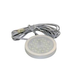 Светильник 24 LED накл, d60mm, пл+ал.ан., тепл.бел. 12v 1,6w (08422.013)