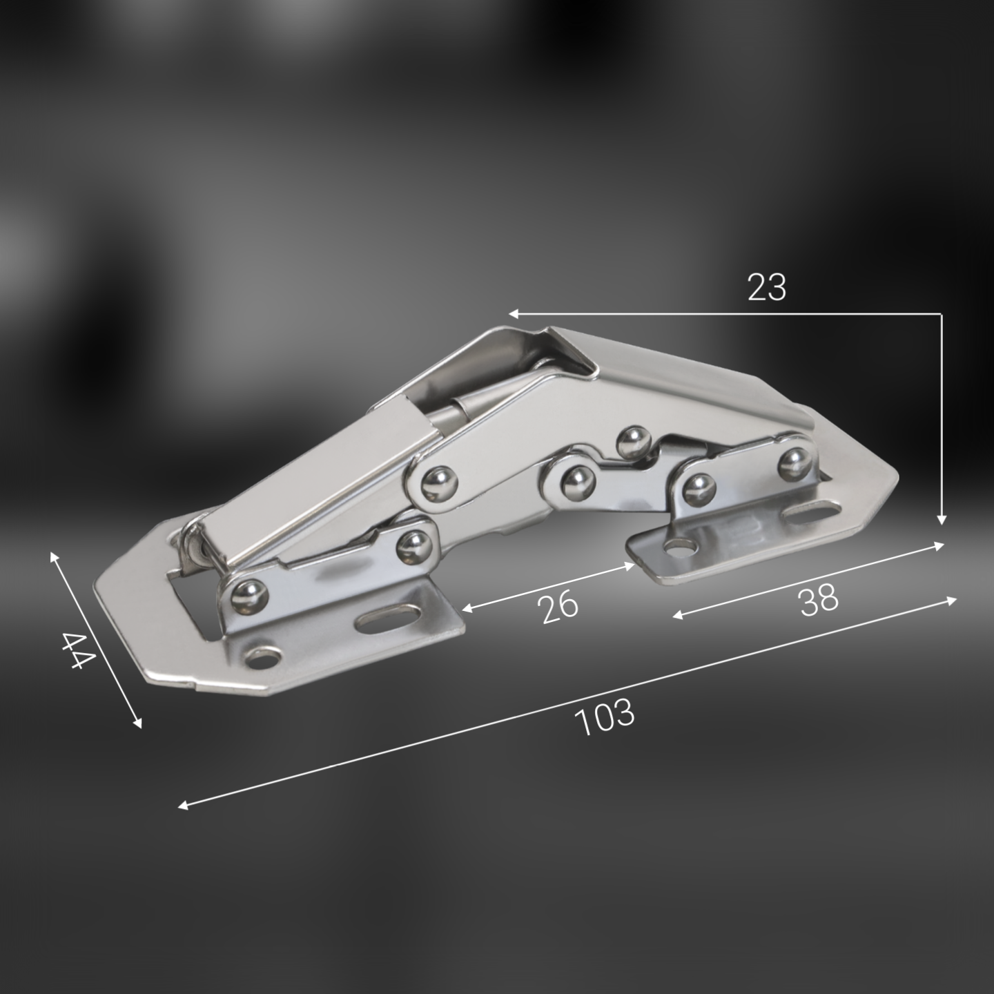фото Петля 8-ми шарнирная без врезки