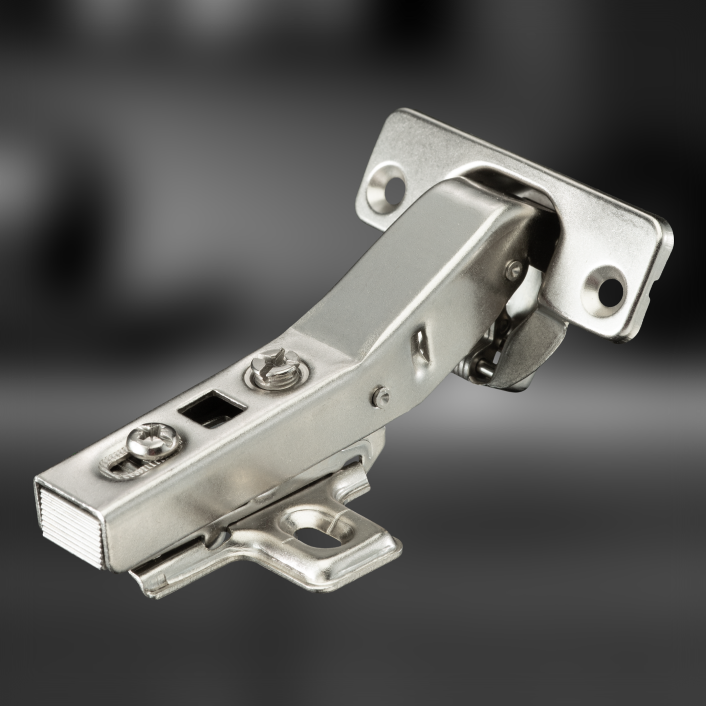 фото Петля угловая 45° Clip-on с доводчиком