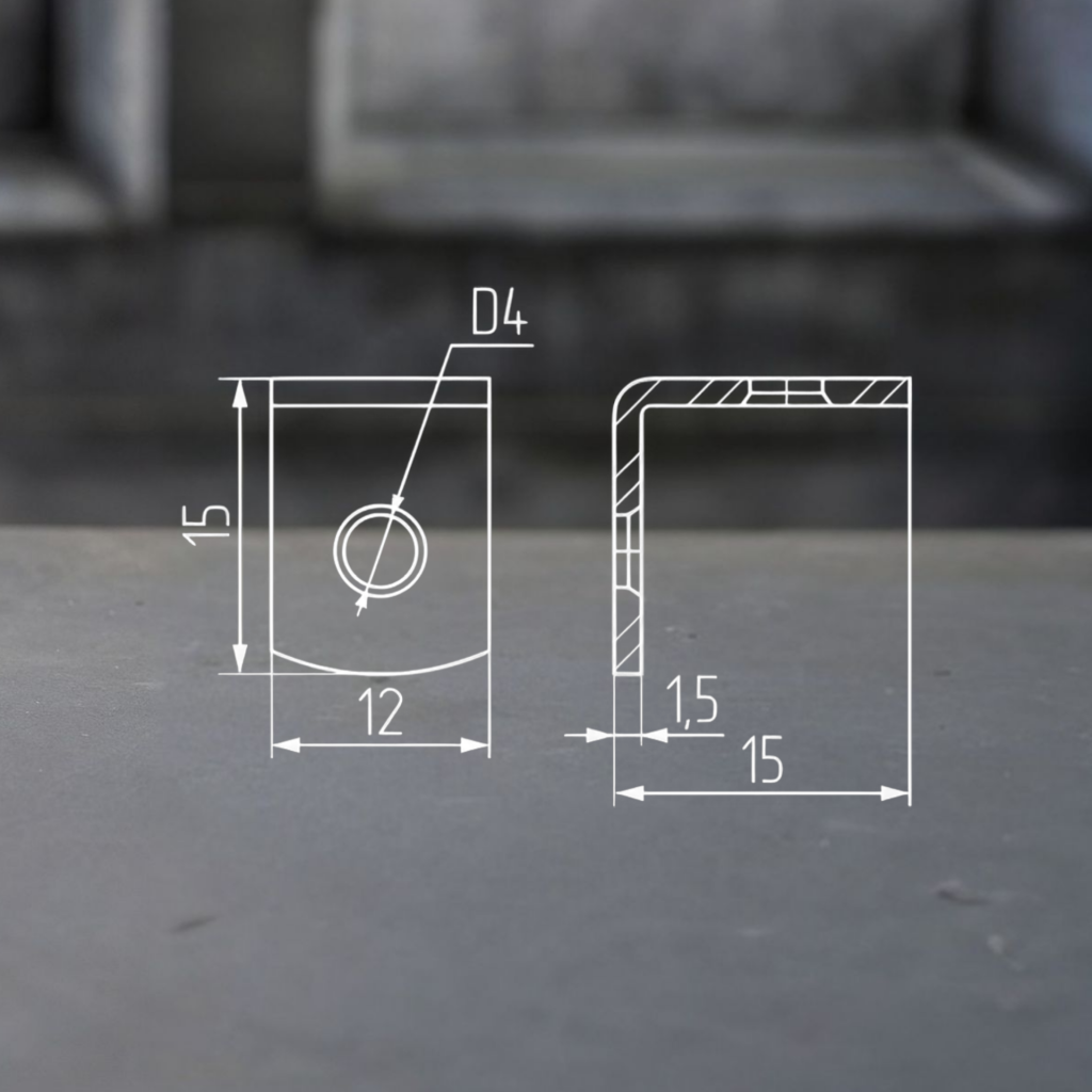 фото Уголок 15х15х12