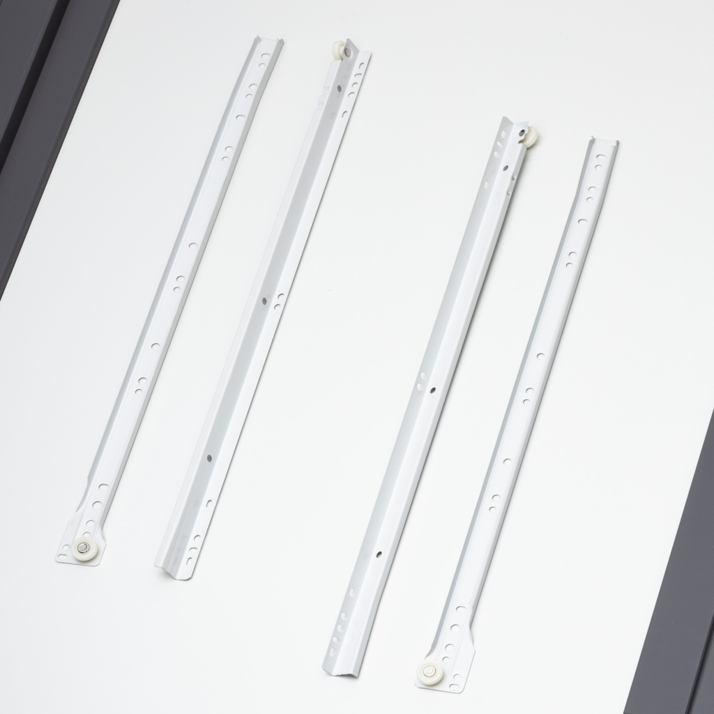 фото Роликовые направляющие  DS10 500mm белые