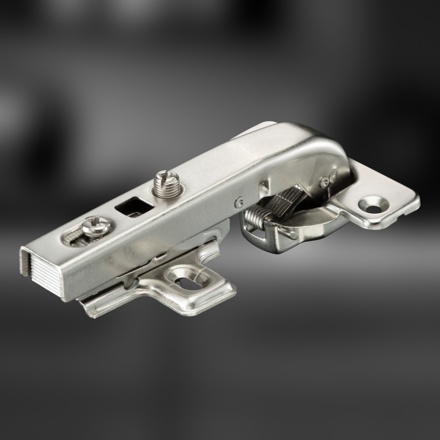 фото Петля угловая 90° Clip-on с доводчиком