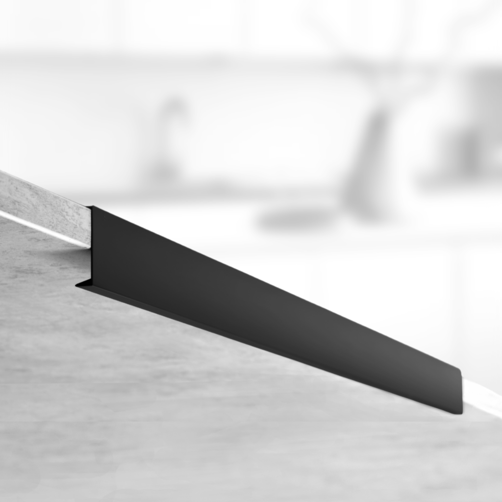 фото Ручка-скоба АТЛАС, 512/600 мм, черный матовый