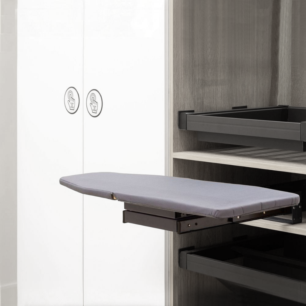 Выдвижная гладильная доска поворотная ALBA HZ040-2 300х(480 - 1260)х140