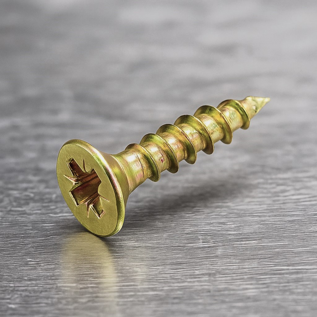 фото Саморез 4х16мм (3,05кг ~ 2970-3000шт), цинк желтый