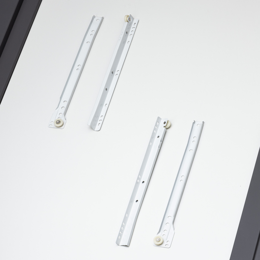 фото Роликовые направляющие  DS10 300mm белые