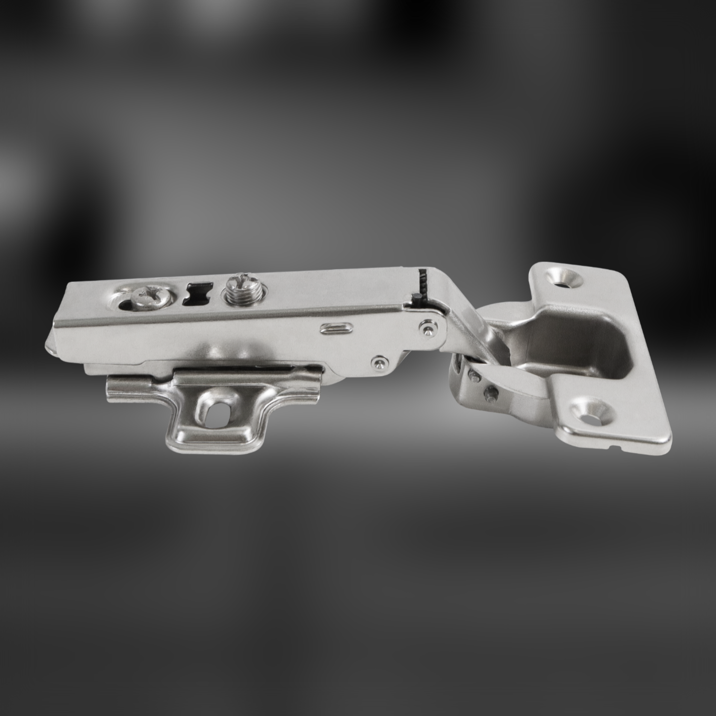 фото Петля накладная Clip-on с доводчиком нового поколения