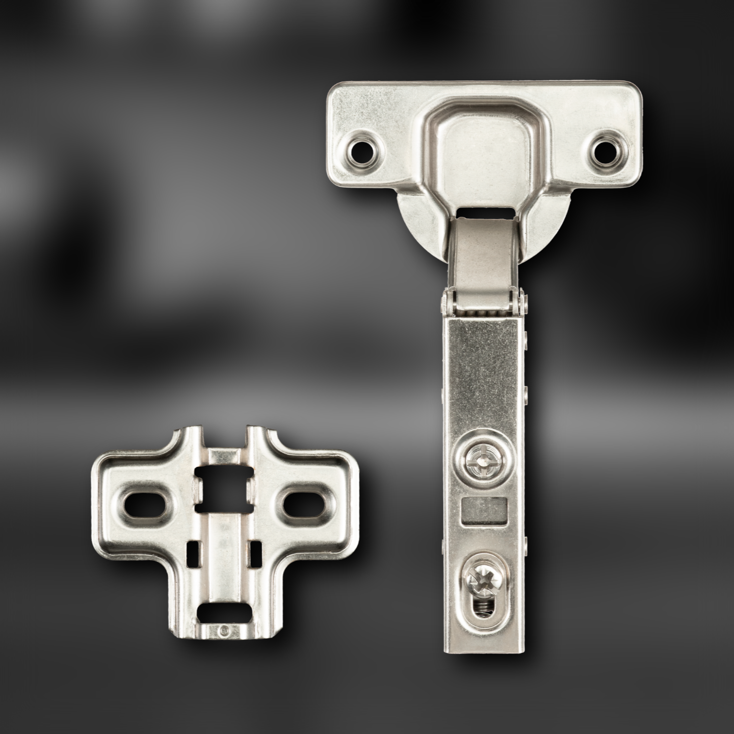 фото Петля накладная 091370.022 Clip-on с доводчиком