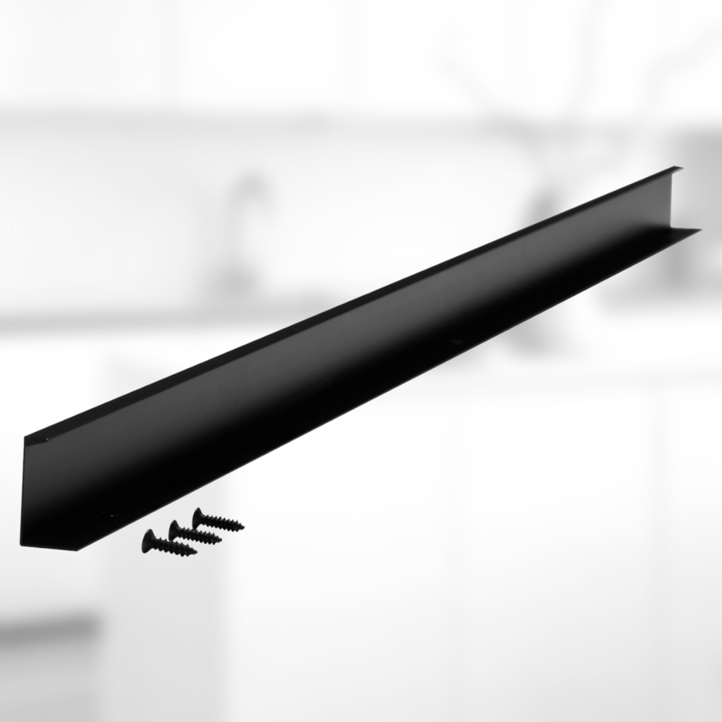 фото Ручка-скоба АТЛАС, 704/800 мм, черный матовый