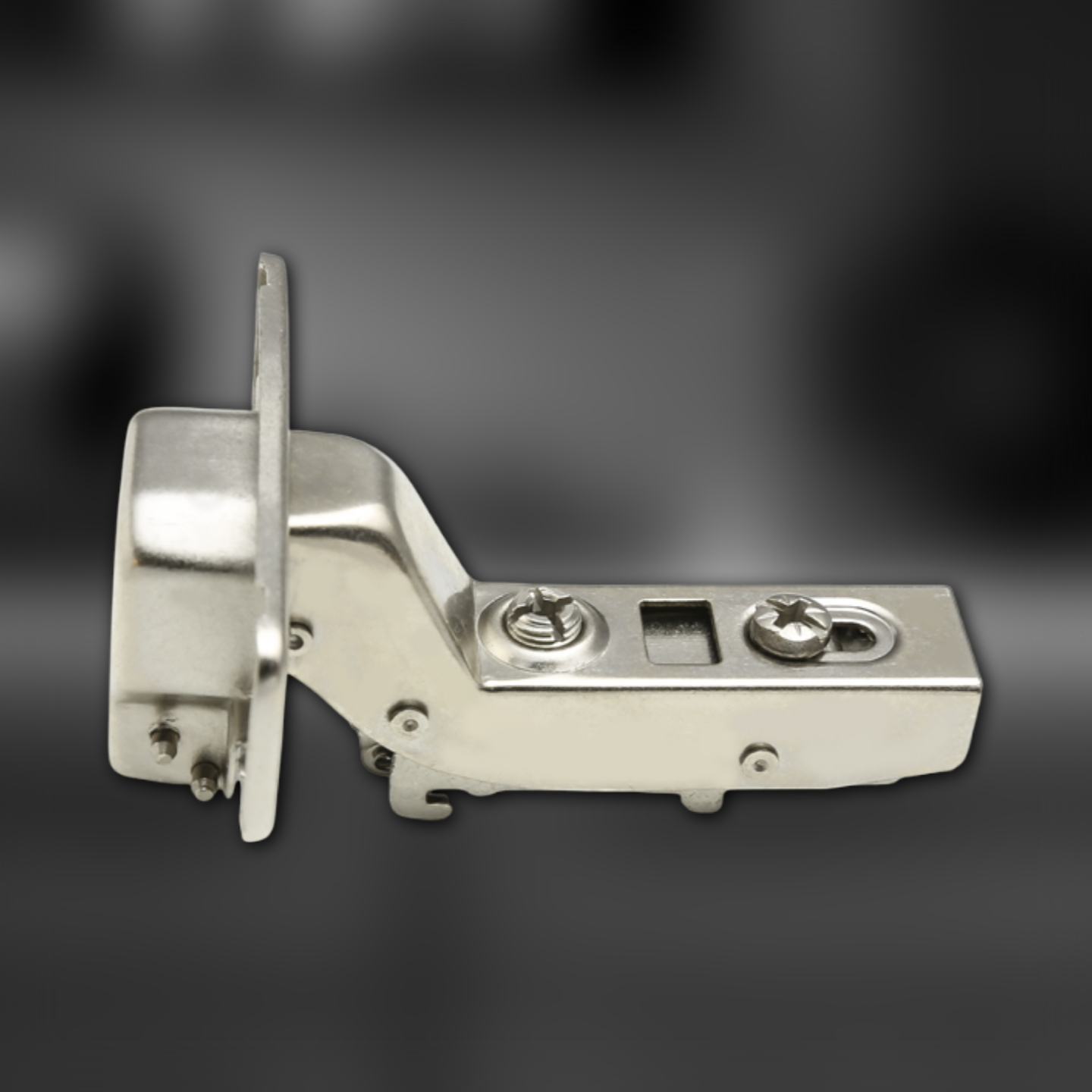 фото Петля полунакладная 091370.052 Clip-on с доводчиком