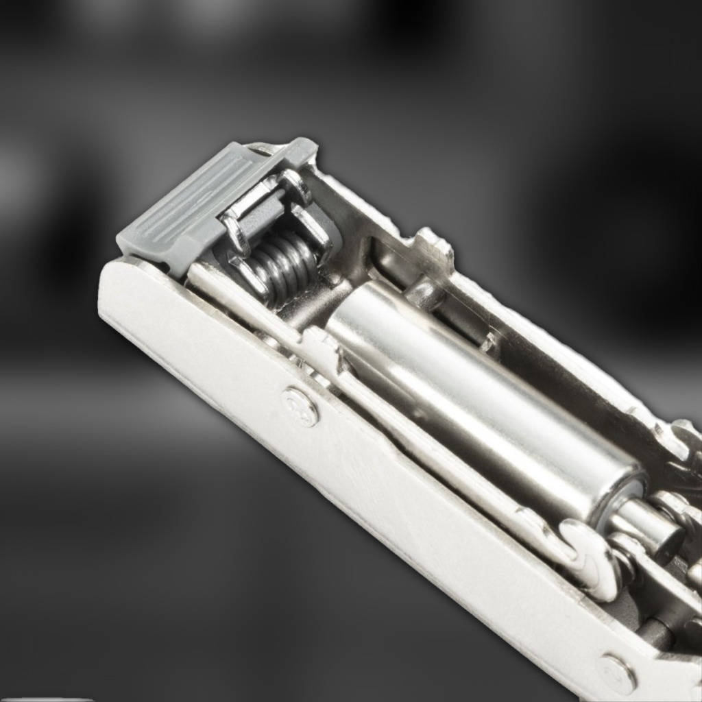 фото Петля накладная MF Prima All-2-Way 3D, Clip-on, доводчиком, мягкий ход, никель