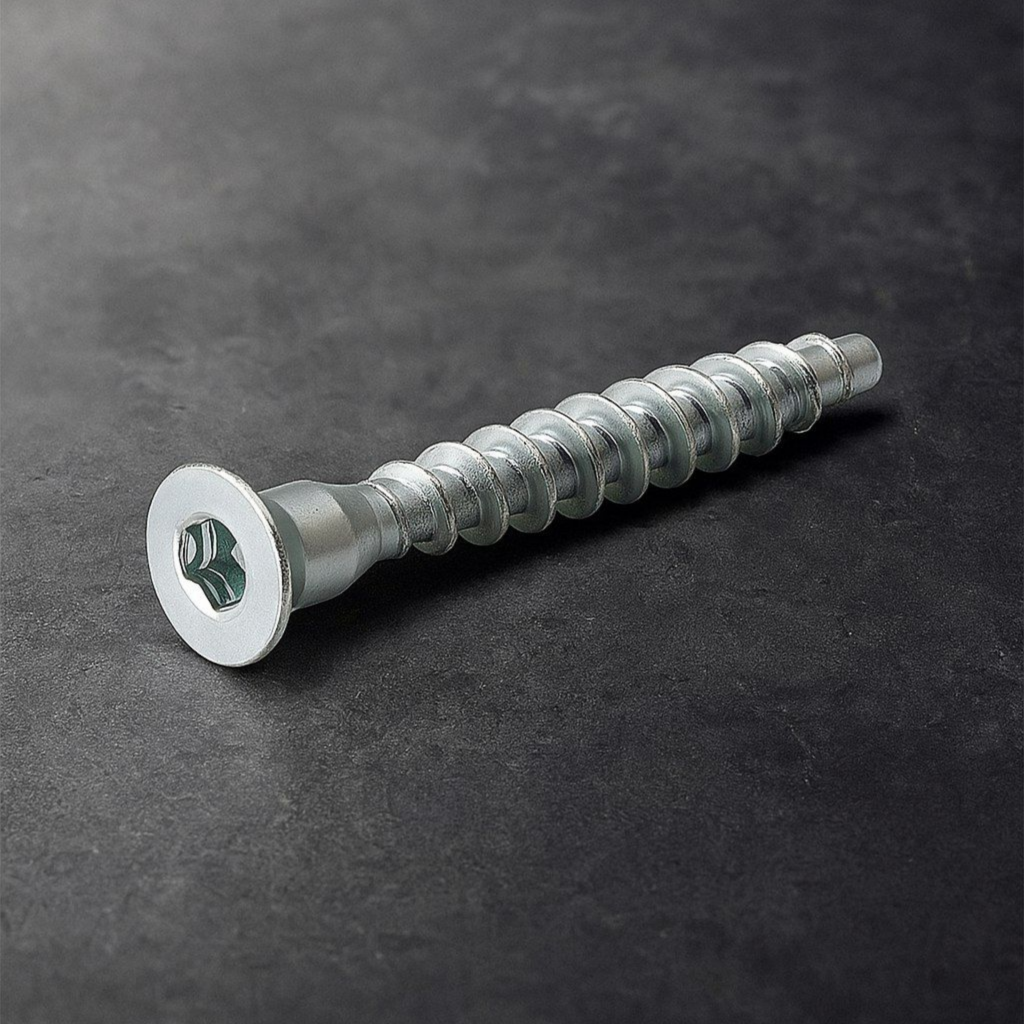 фото Евровинт 7,0х50 стальной, оцинкованный