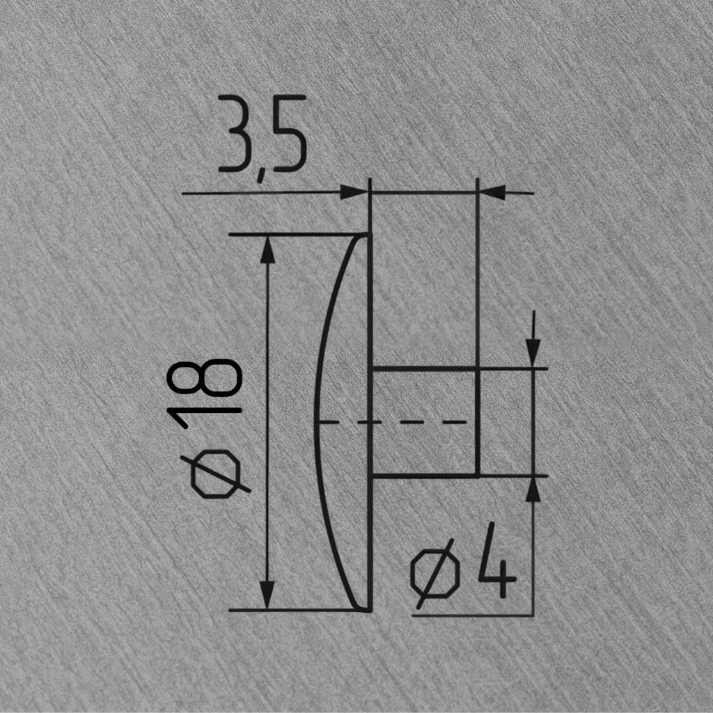 фото Заглушка под эксцентрик №1