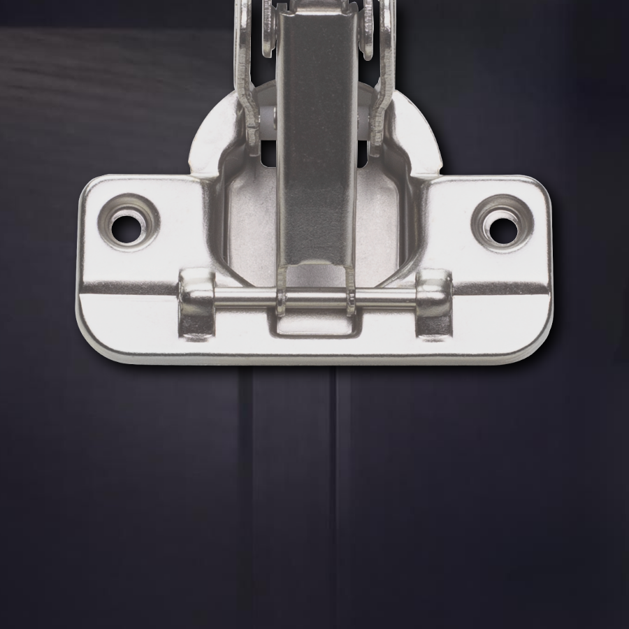 фото Угловая 165° 3D петля UNIHOPPER SETTON с доводчиком, 52 мм, с декоративной накладкой