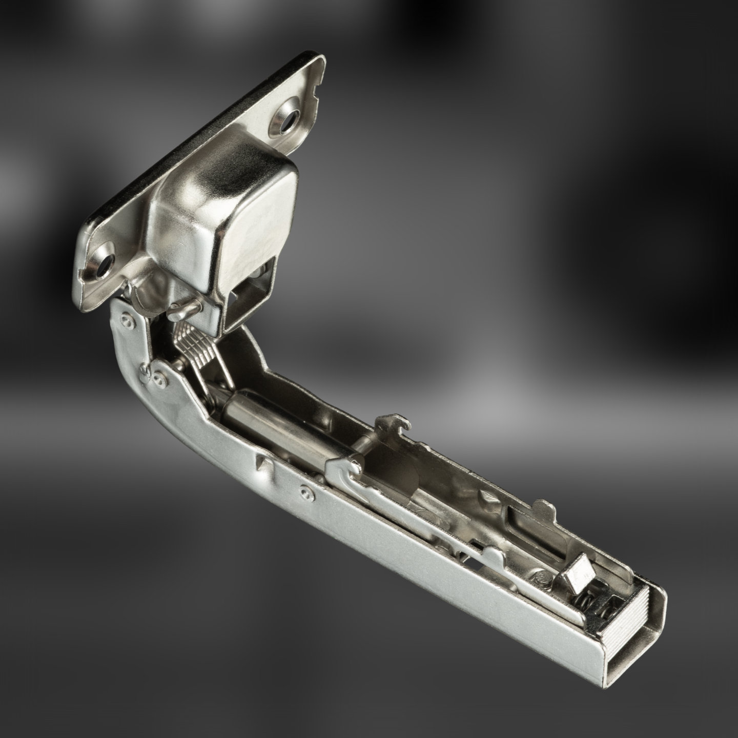 фото Петля угловая 90° Clip-on с доводчиком