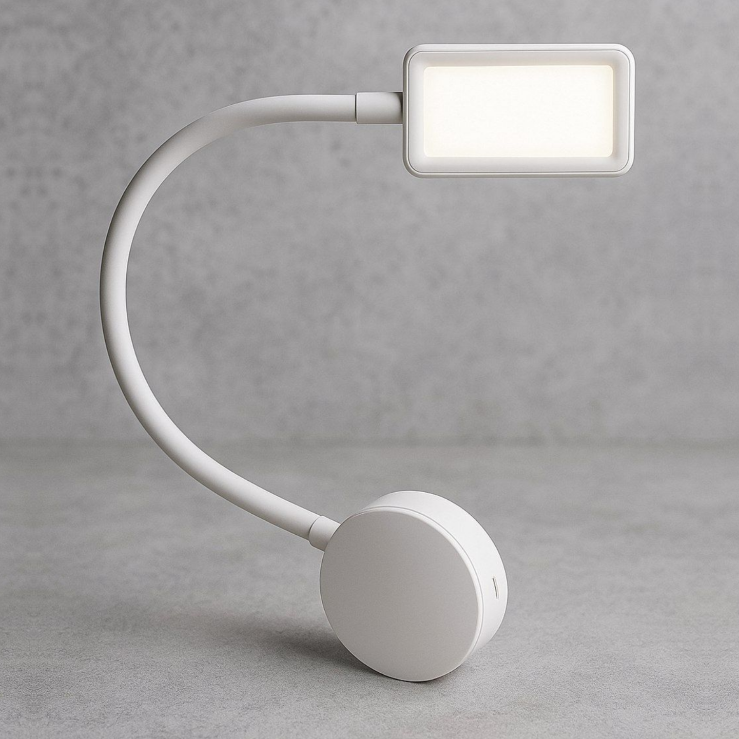 фото Светильник прикроватный., 12В,4000К, LED 5Вт, бел, 450Лм, димм,USB A+C, 610мм, пров.1,5м, (19.143.39.243)