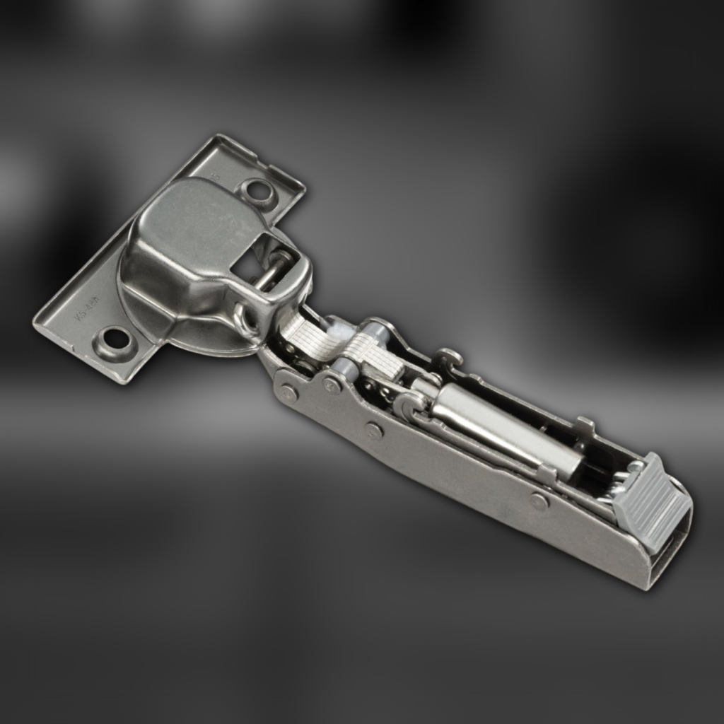 фото Петля накладная MF Prima All-2-Way 3D, Clip-on, с доводчиком, мягкий ход, черный никель