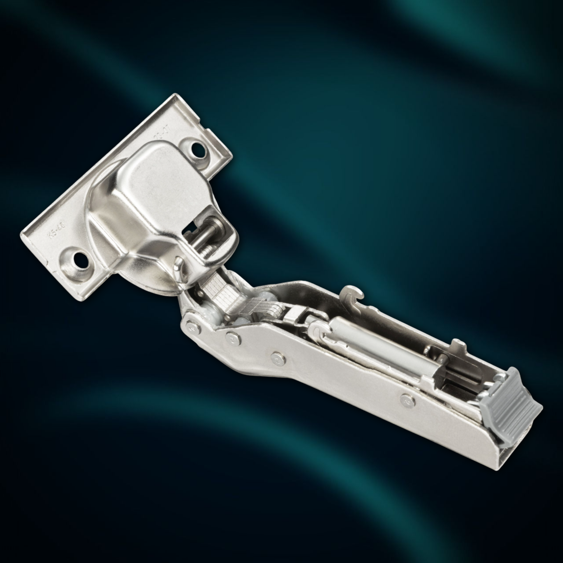 фото Петля угловая 30° MF Prima All-2-Way 3D, Clip-on, доводчиком, мягкий ход, никель