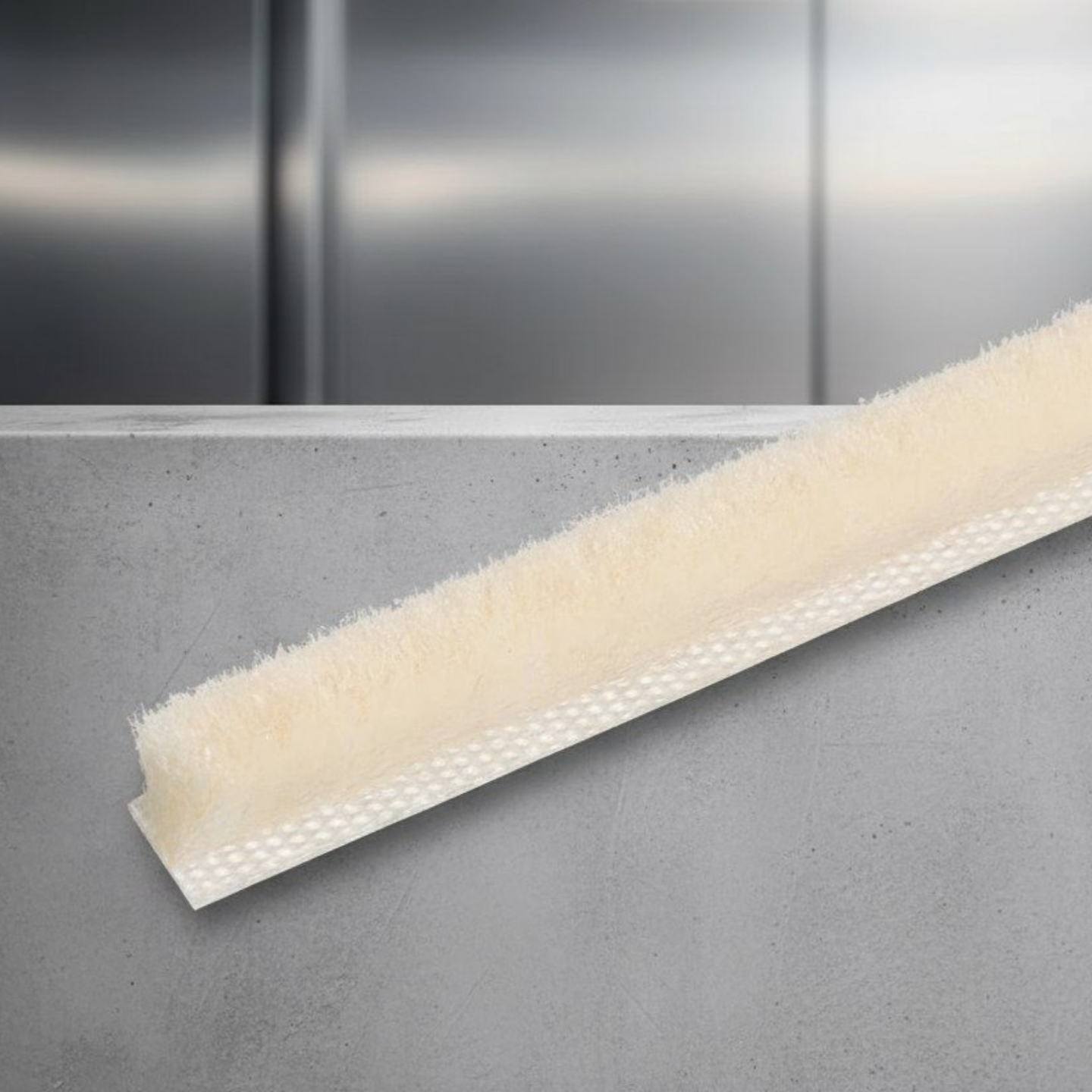 фото Щетка самоклеющаяся белая 7х6мм моноколор 4Р