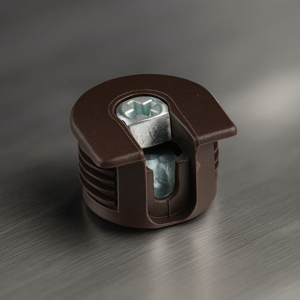 фото Эксцентрик усиленный пластиковый D20мм темно-коричневый