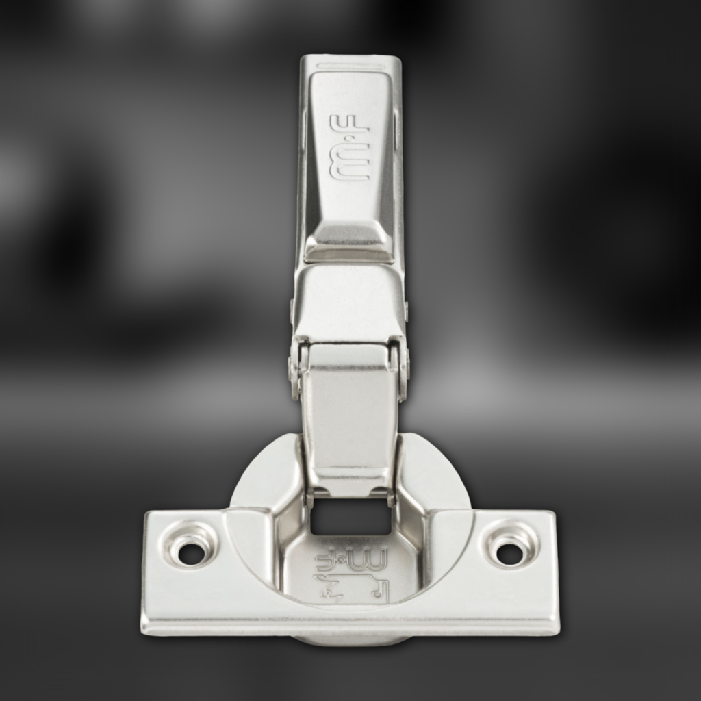 фото Петля вкладная MF Prima All-2-Way 3D, Clip-on, доводчиком, мягкий ход, никель