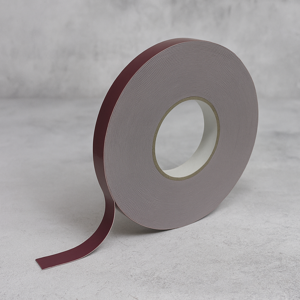 фото Скотч двухсторонний 19мм Х 20м красный для зеркал