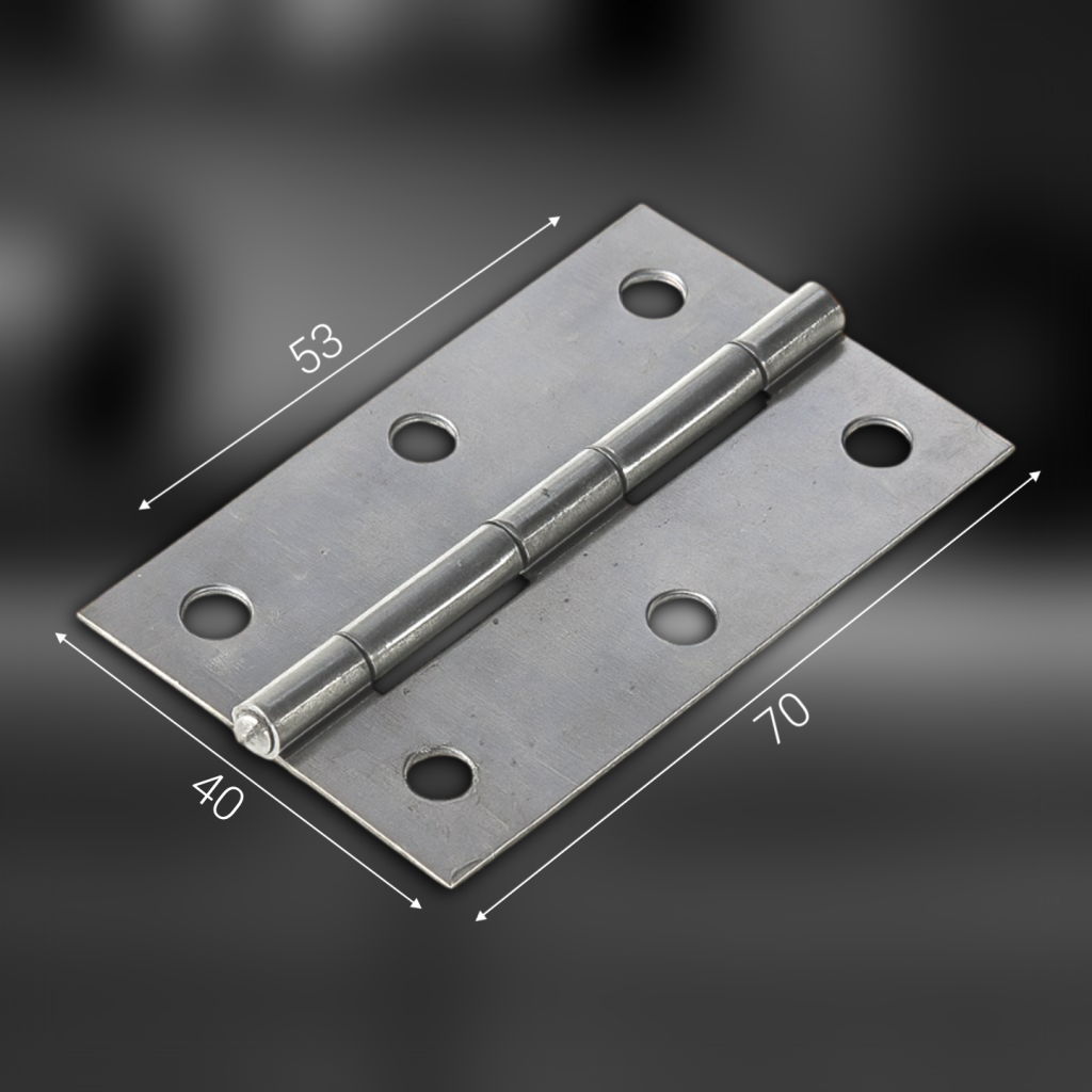 фото Петля карточная 70х40, оцинкованная