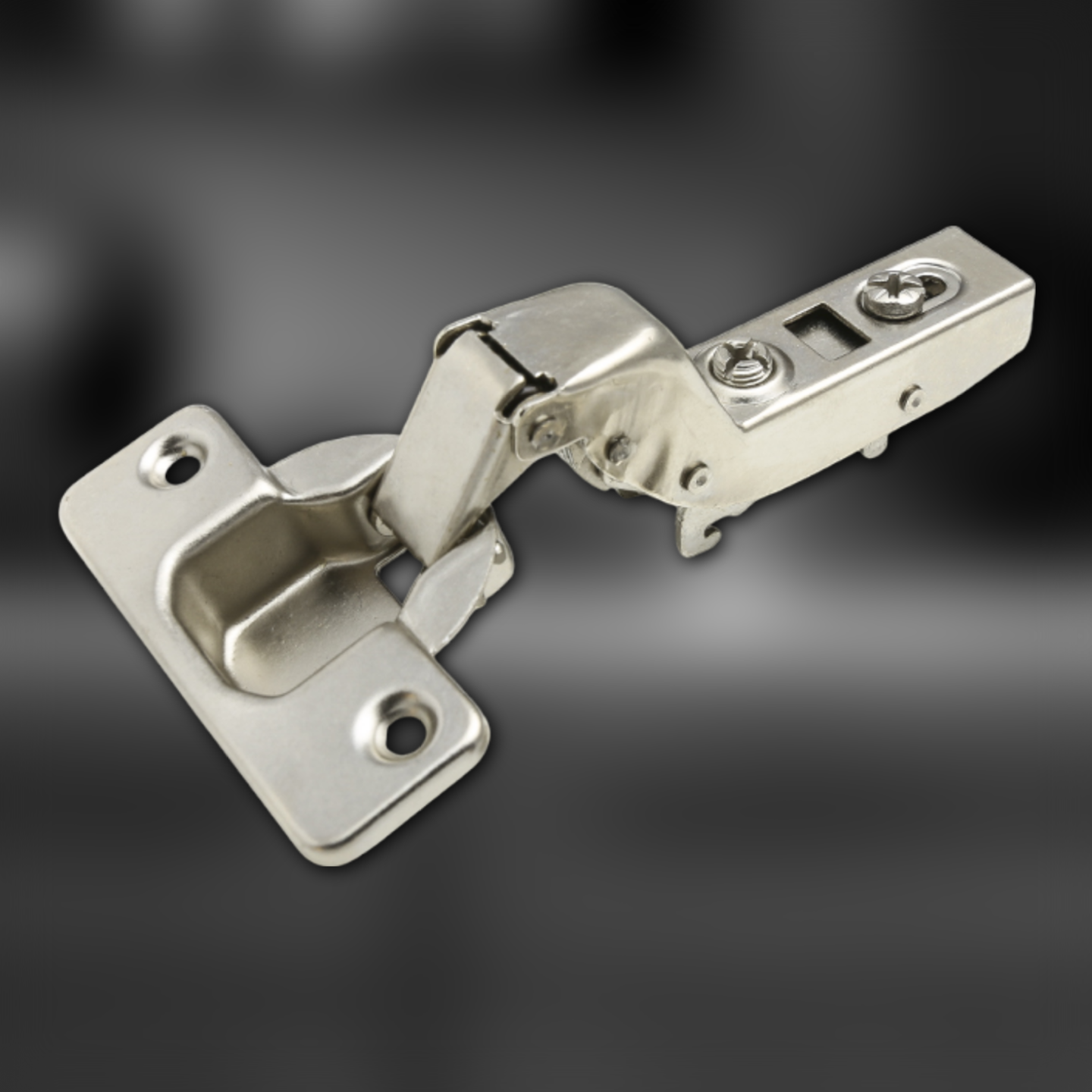 фото Петля полунакладная 091370.052 Clip-on с доводчиком