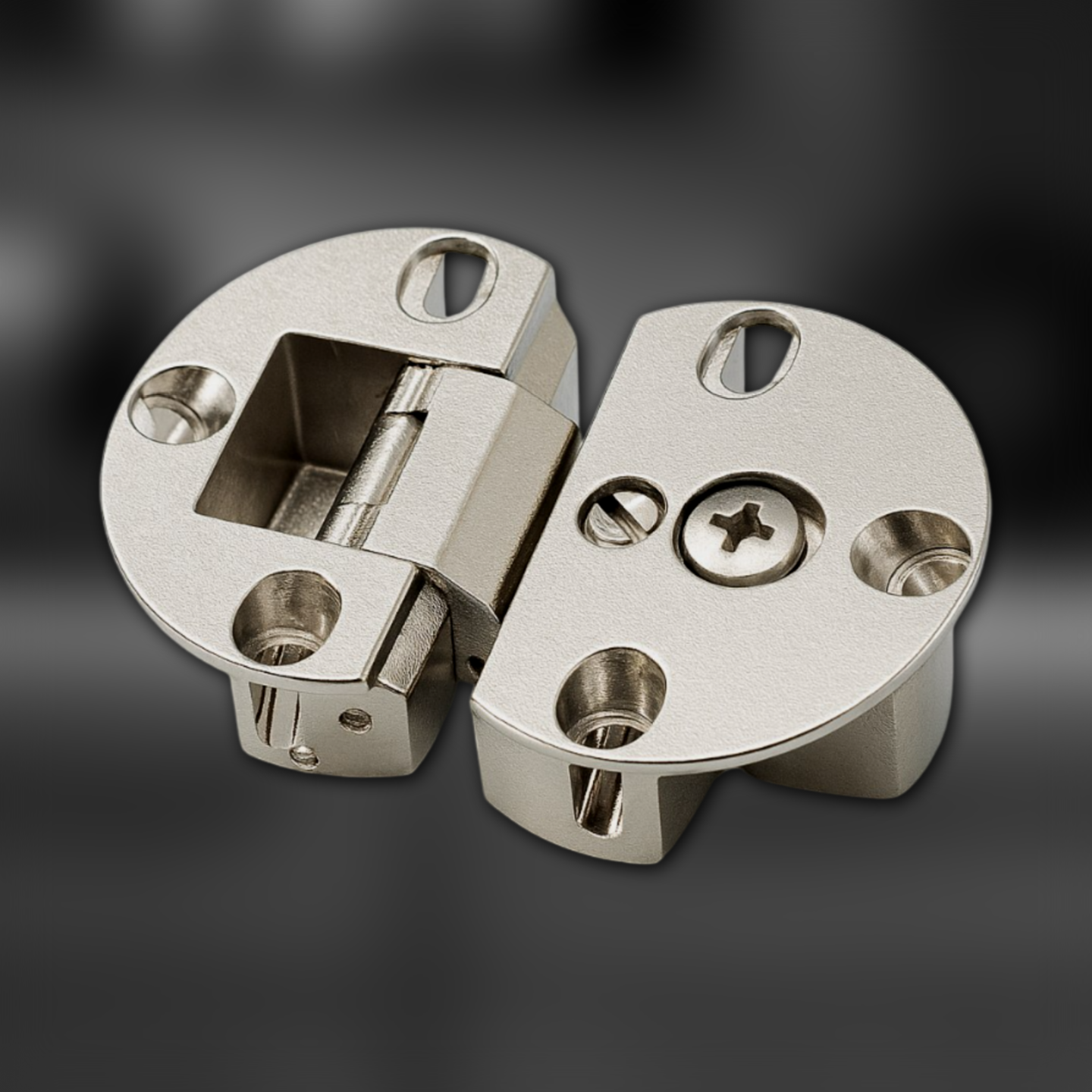 фото Петля секретерная d 35 * h 12 , никель 50138