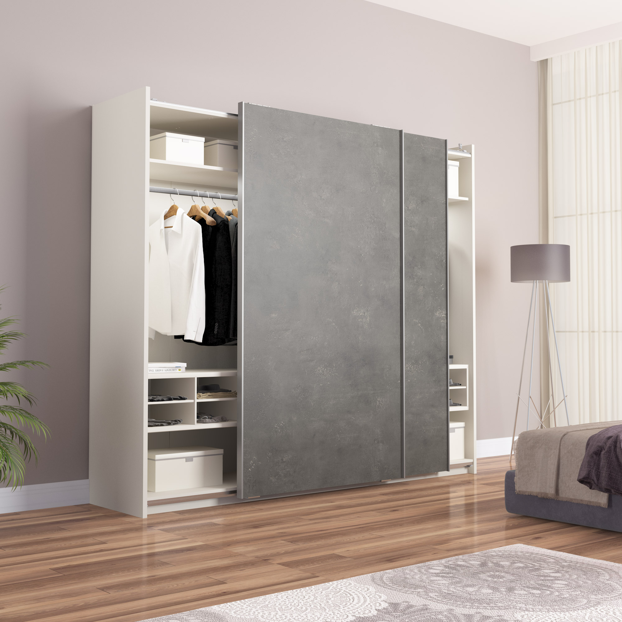 Подвесные системы для шкафов-купе