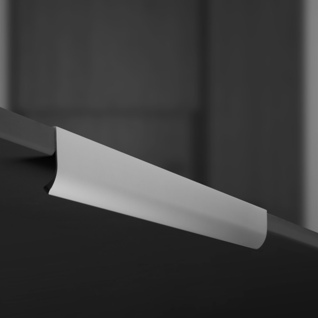 фото Ручка-скоба ТИТАН, 384/450 мм, хром матовый