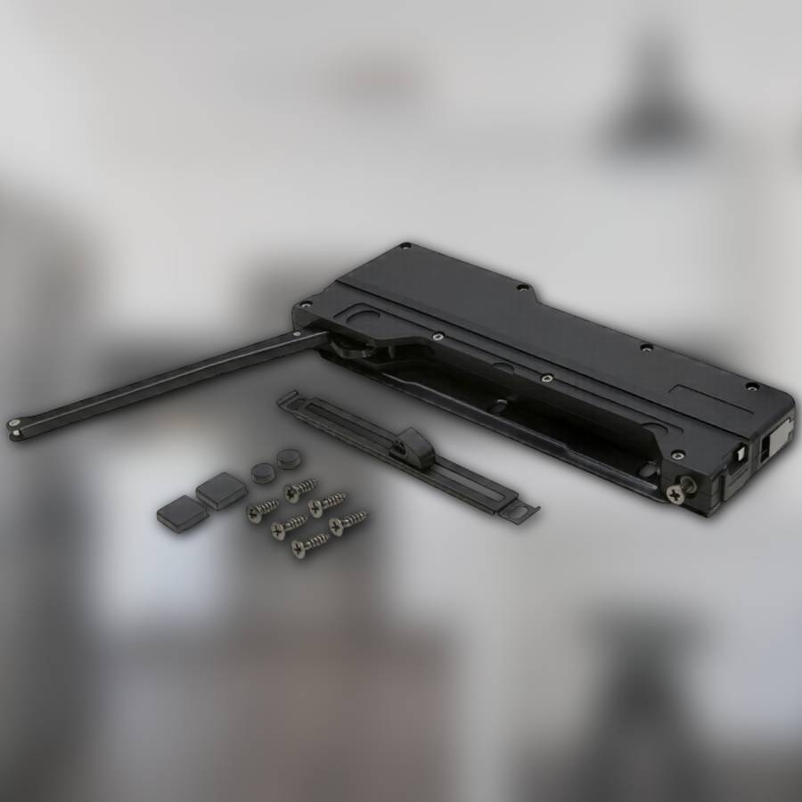 фото Механизм открывания дверей нажатием с доводчиком Prima Push