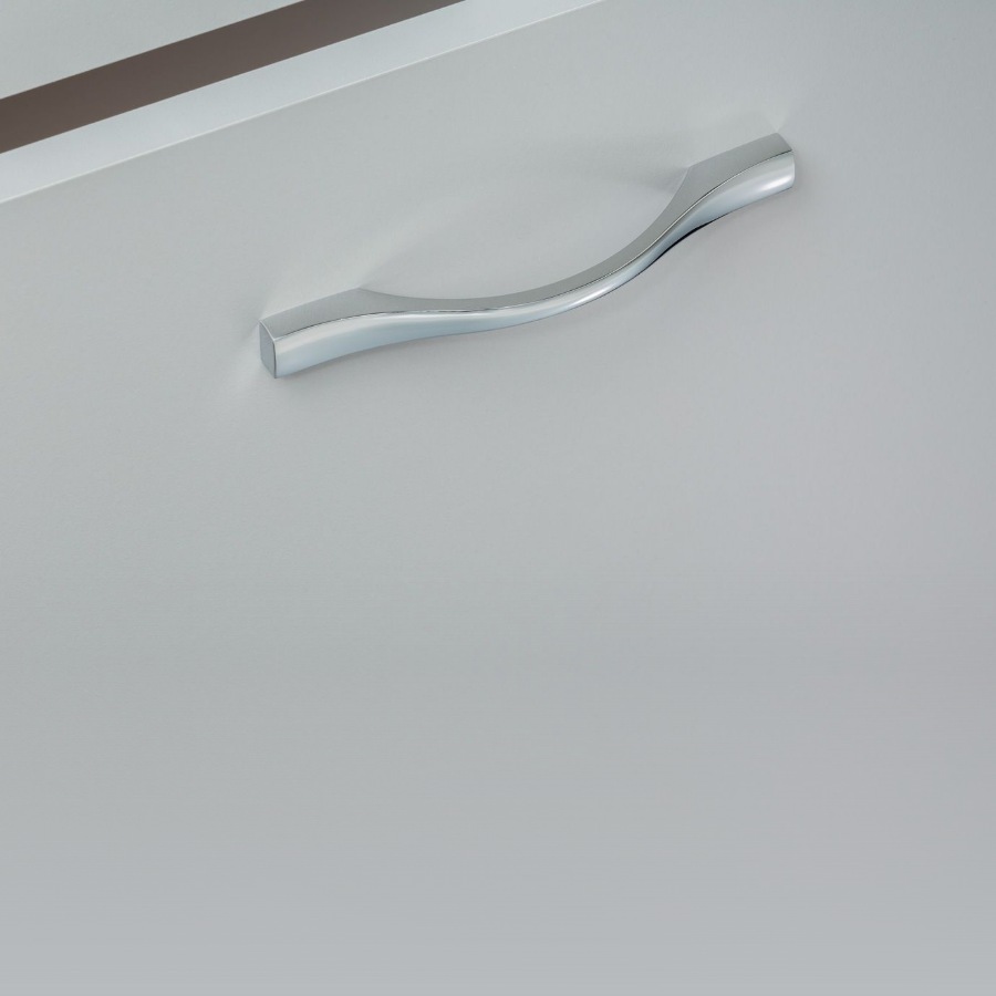 фото Ручка-скоба КАССИО, 128 мм, хром глянцевый