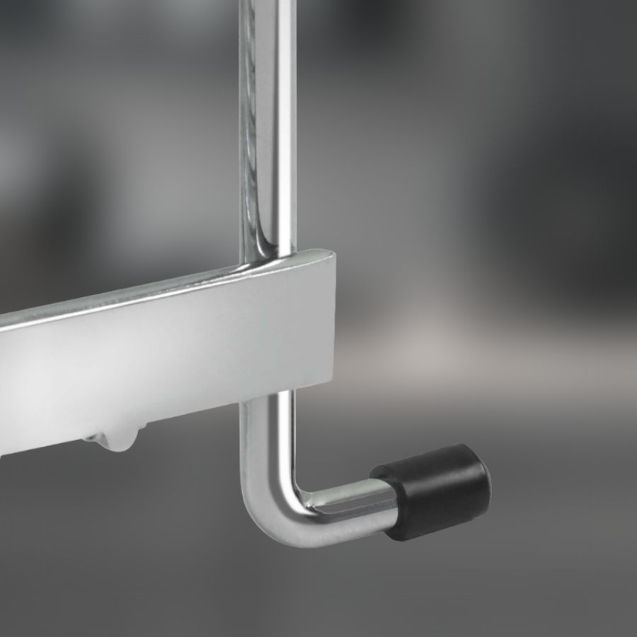 фото Полка двойная для специй CWJ203B-2 ALBA 348x137x311,5 мм хром