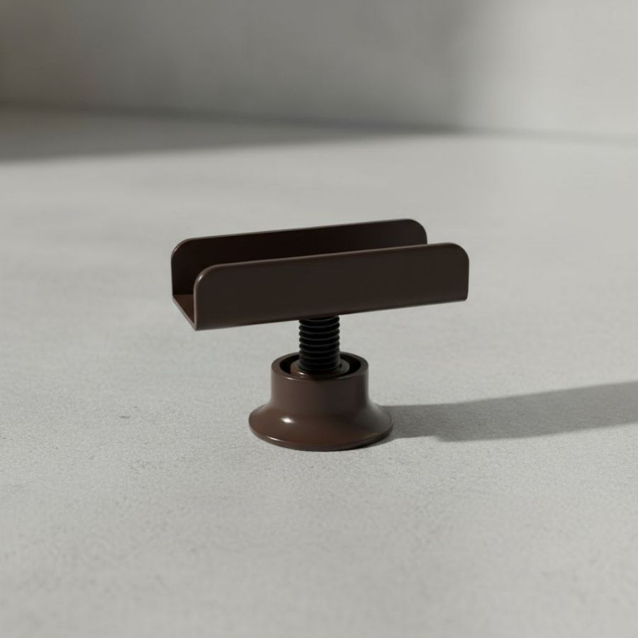 фото Опора регулируемая П образная коричневая 16 мм