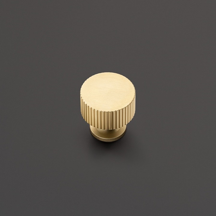 фото Ручка-кнопка АСТРЕЯ, золото браш